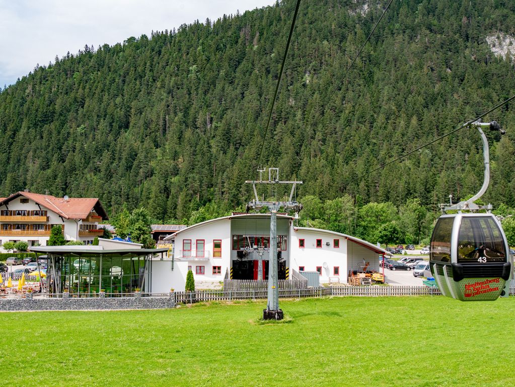 Breitenbergbahn - Blick auf die Talstation. - © alpintreff.de - Christian Schön